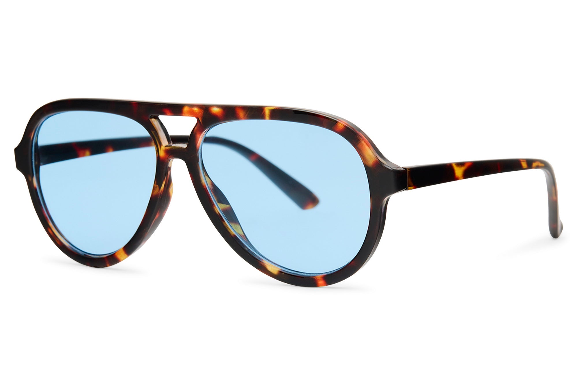 Aviator - Light Blue & Tortoise - NOMA Sunglasses