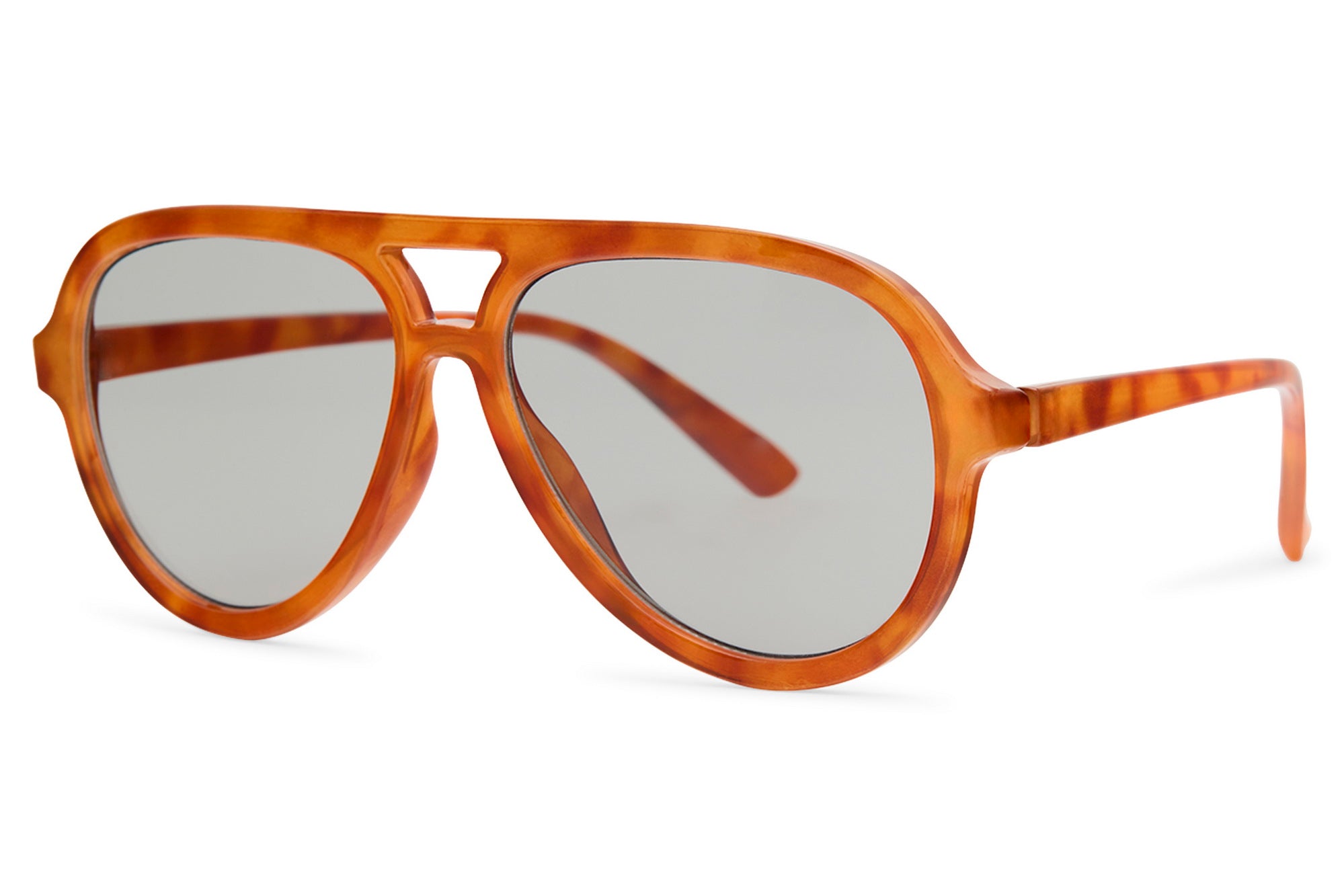 Aviator - Orange print - NOMA Sunglasses