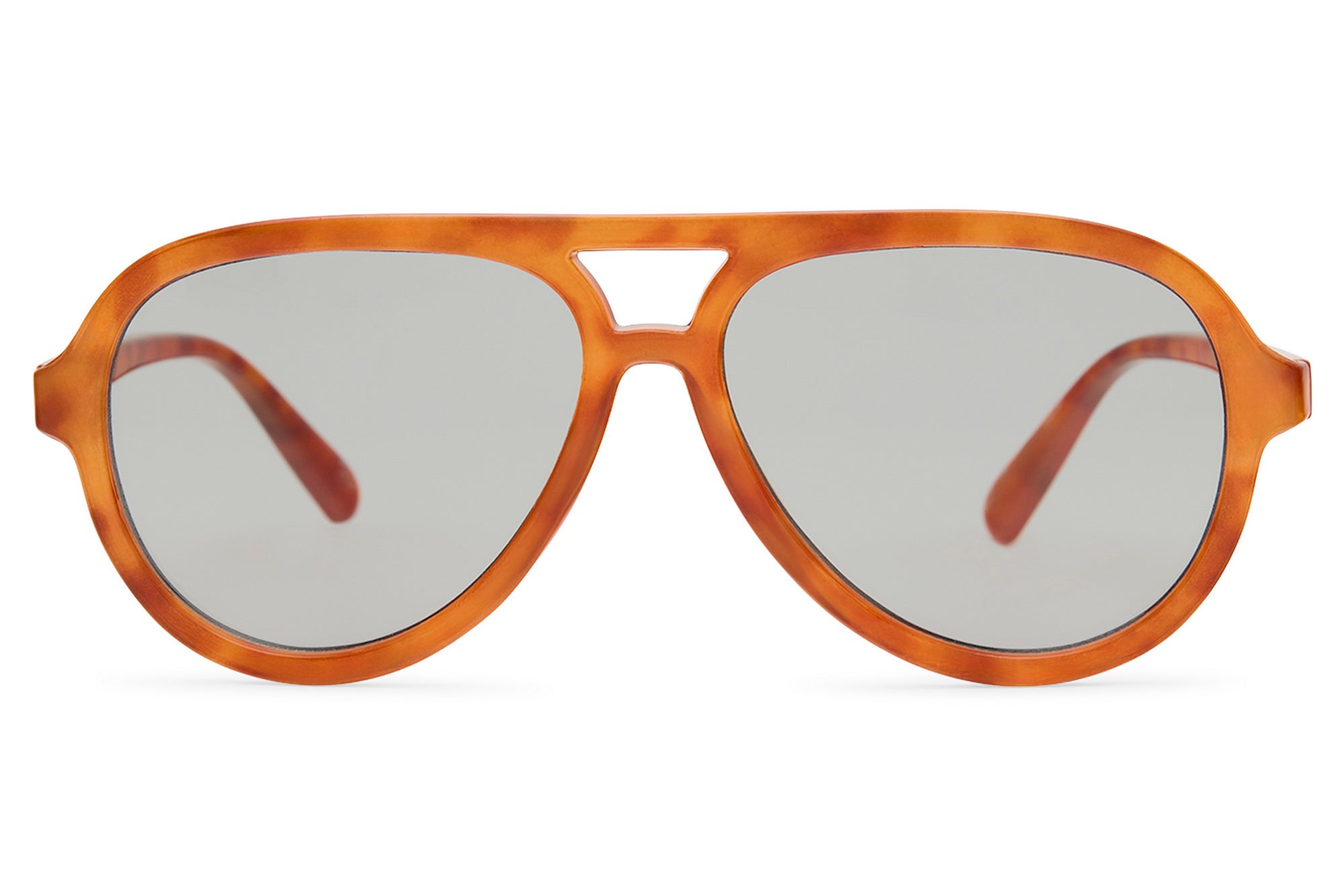 Aviator - Orange print - NOMA Sunglasses
