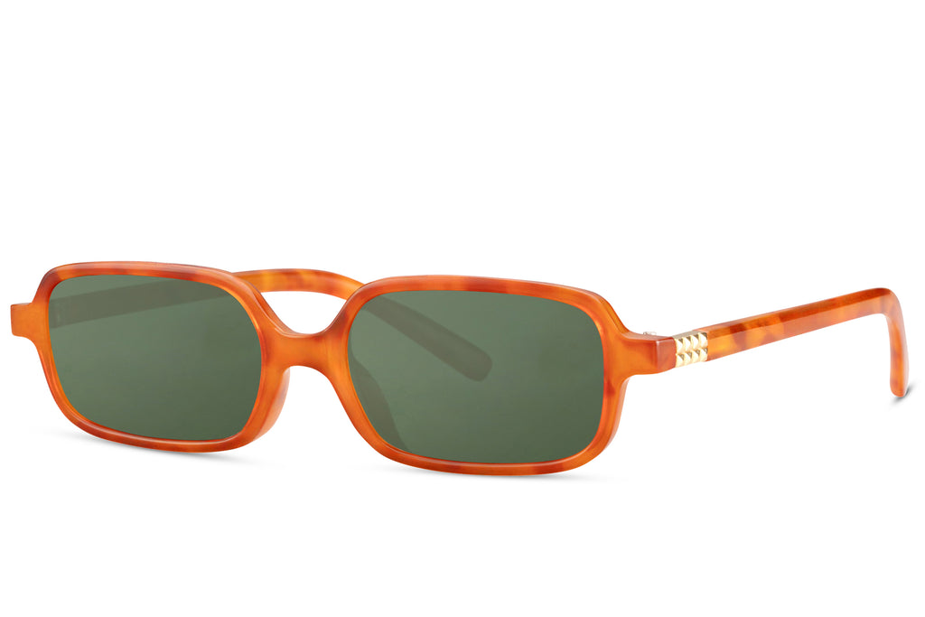 Bowie - Orange & Green - NOMA Sunglasses