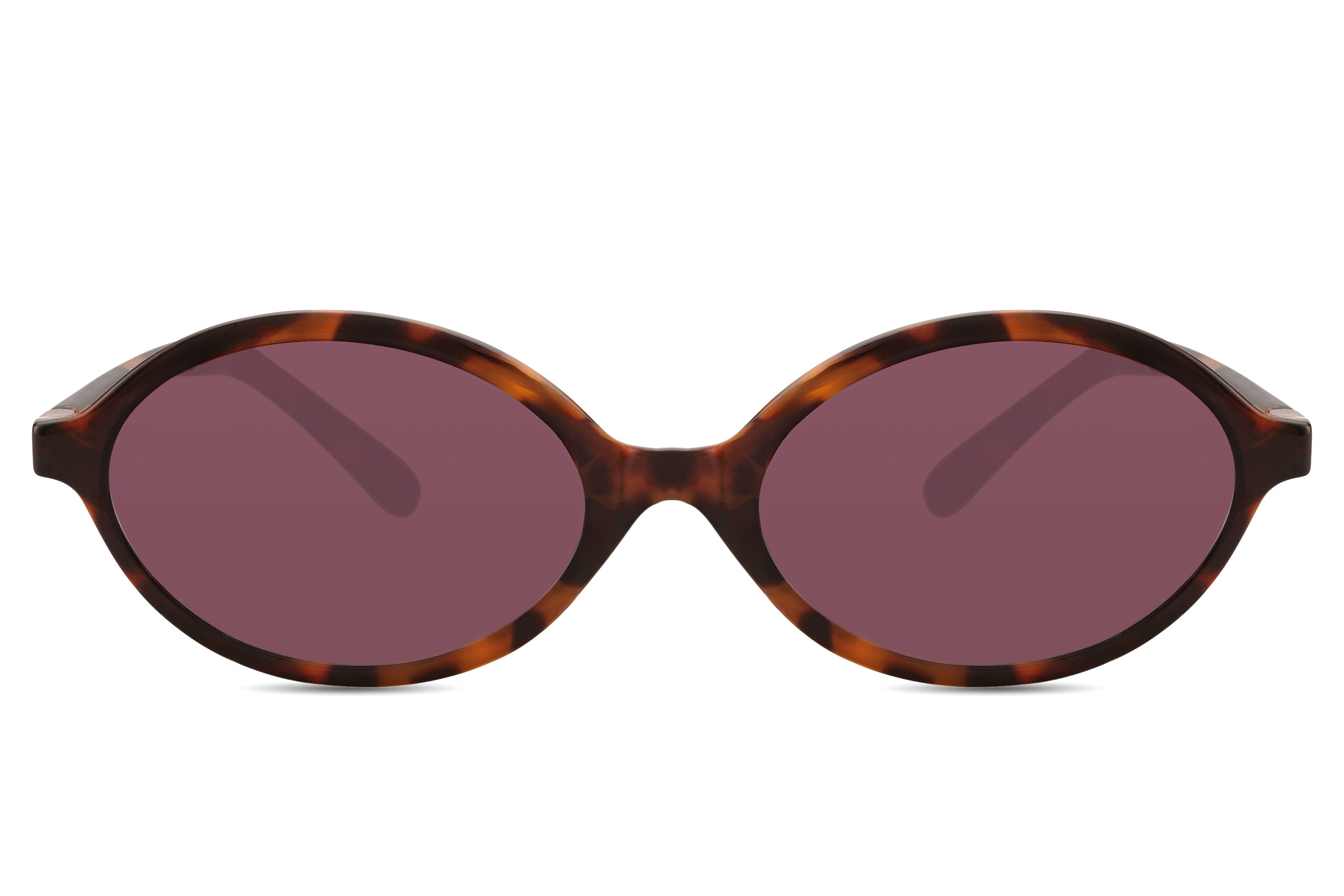 Coco - Tortoise print & burgundy- NOMA Sunglasses