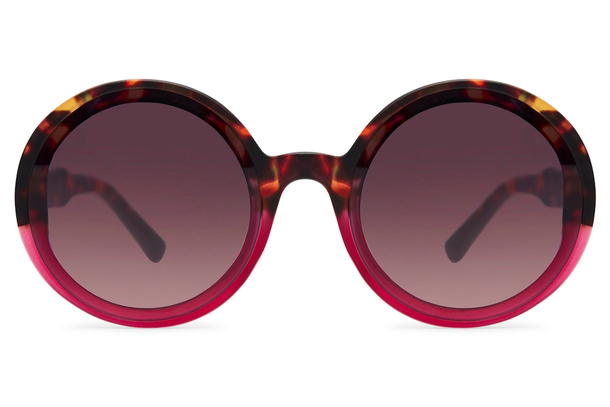Iris - Tortoise and pink print - NOMA Sunglasses