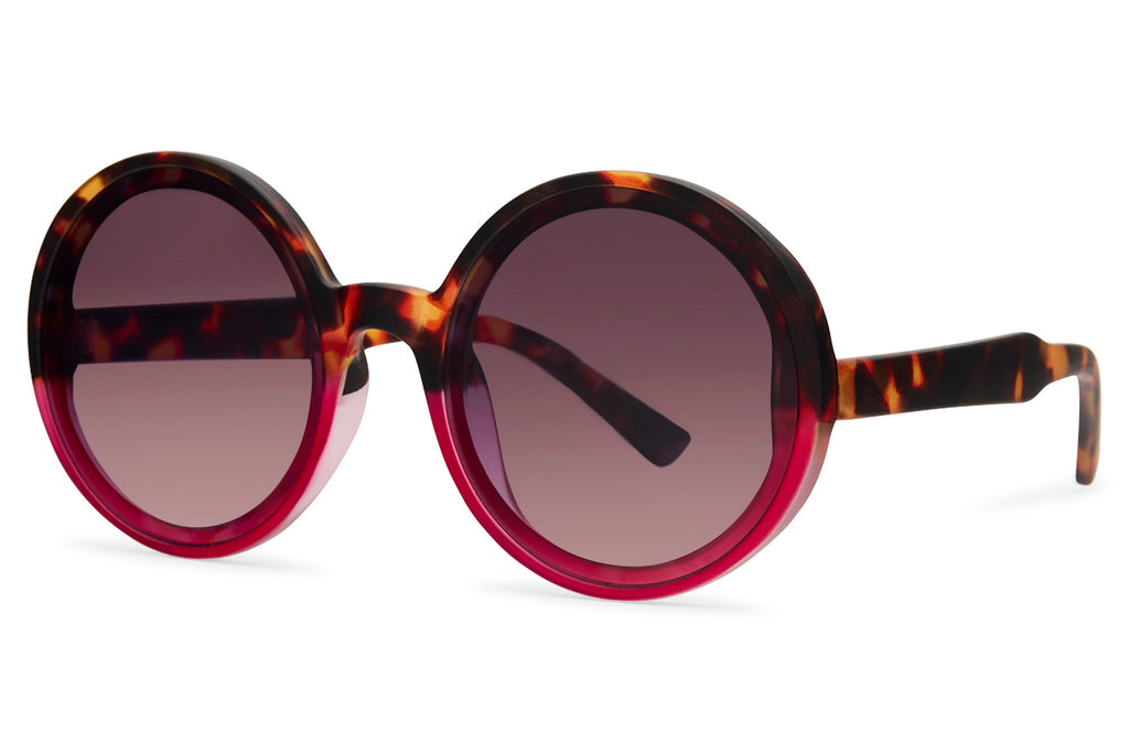 Iris - Tortoise and pink print - NOMA Sunglasses